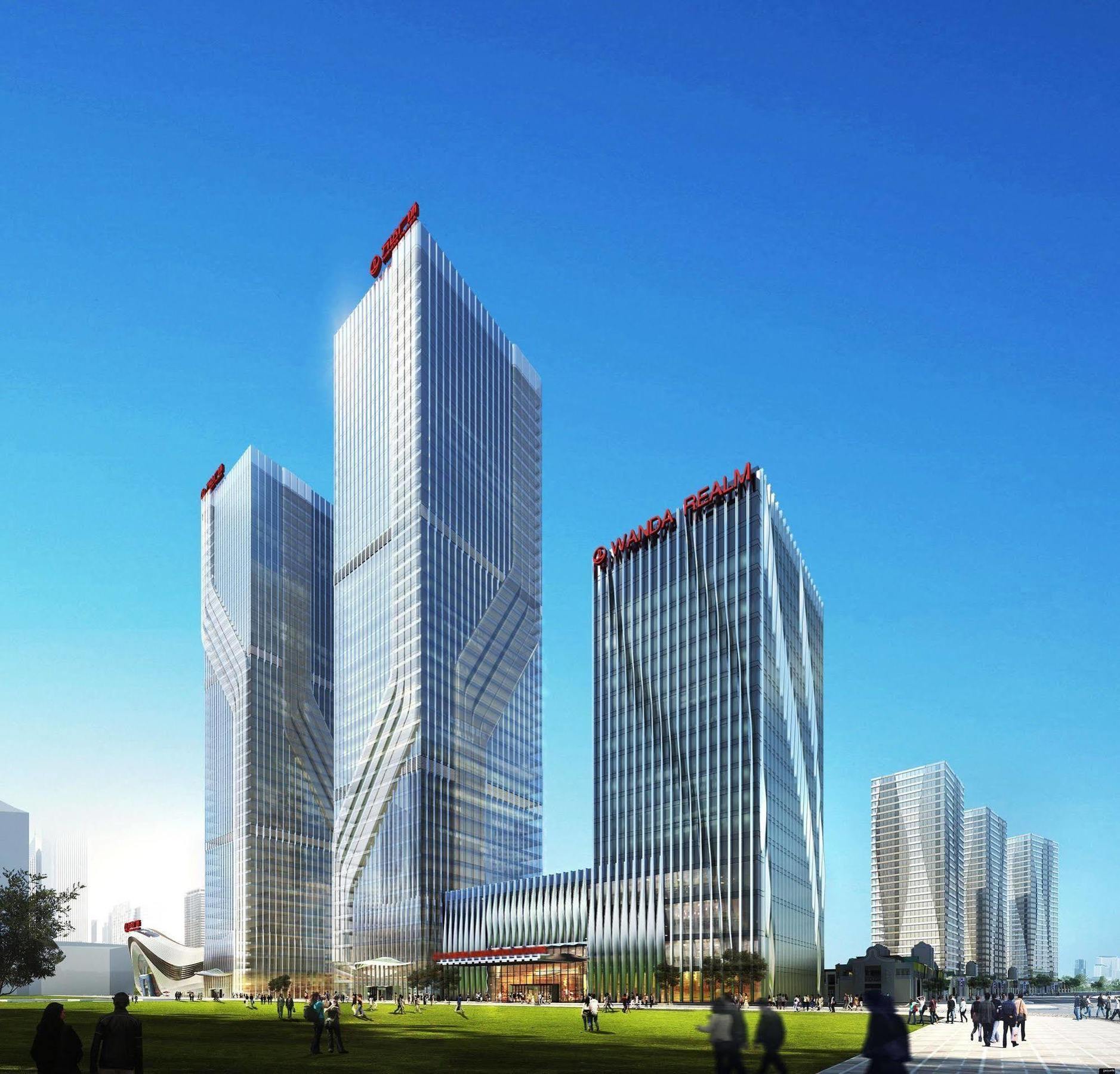 فندق Wanda Realm جيانغمن المظهر الخارجي الصورة